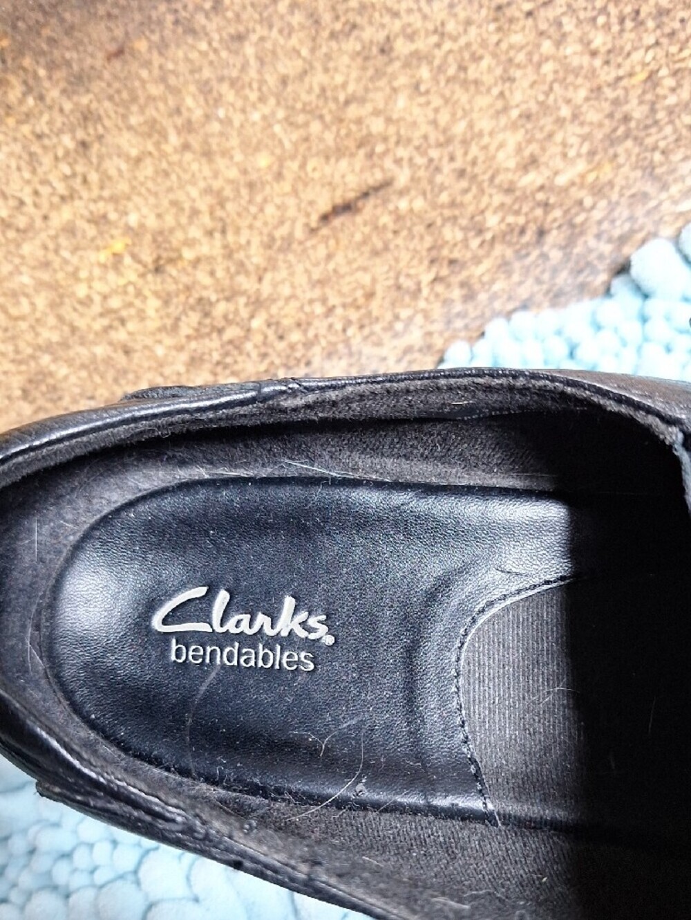 Clarks Women’s Black Leather Zipper Slip-On Loafers - Picture 2 of 9